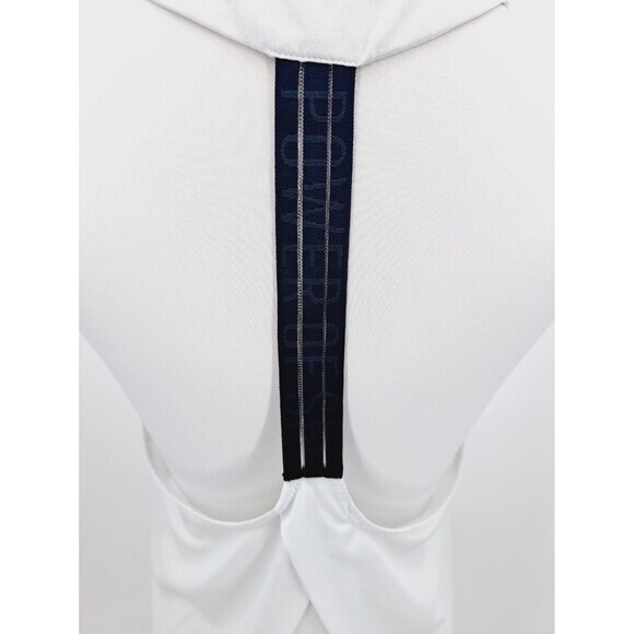 Athleta White‎ T Back Strap Power Of She Workout Tank Top Womens Size Small - Picture 2 of 8